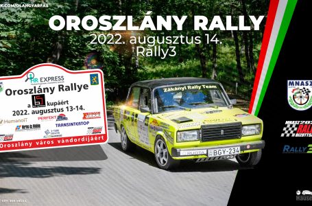 Az Oroszlány Rallyval folytatódik a Rally3 bajnokság